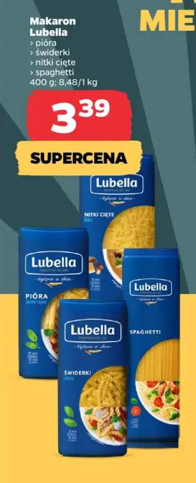 Makaron Lubella pióra +3 warianty