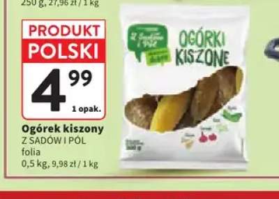 Ogórki kiszone folia Z Sadów i Pól