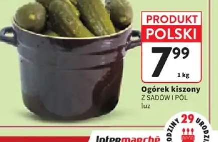 Ogórki kiszone luz Z Sadów i Pól