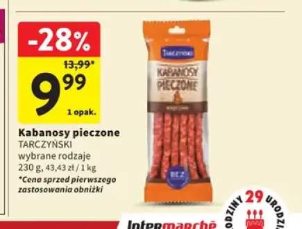 Kabanosy pieczone Tarczyński
