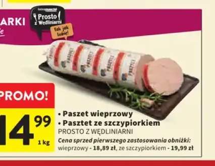 Pasztet wieprzowy Prosto z Wędliniarni +1 wariant
