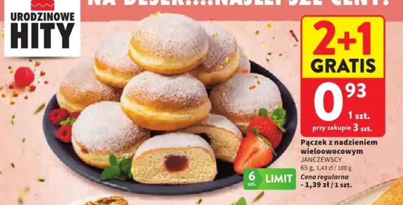 Pączek z nadzieniem wieloowocowym Janczewscy