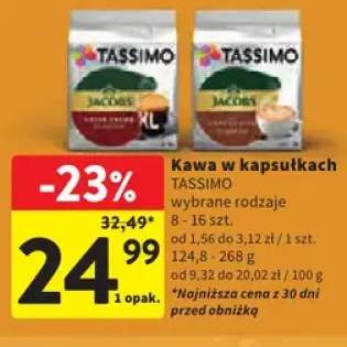 Kawa w kapsułkach Tassimo