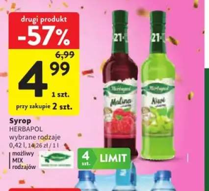 Syrop Herbapol malina +1 wariant