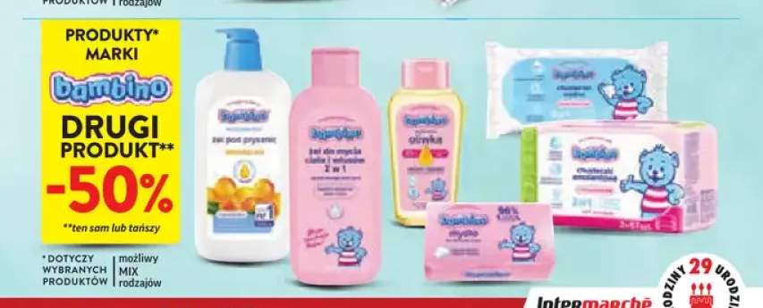 Produkty marki Bambino