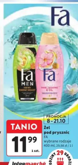 Żel pod prysznic Fa