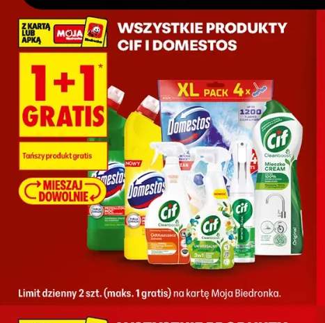 Produkty Cif i Domestos