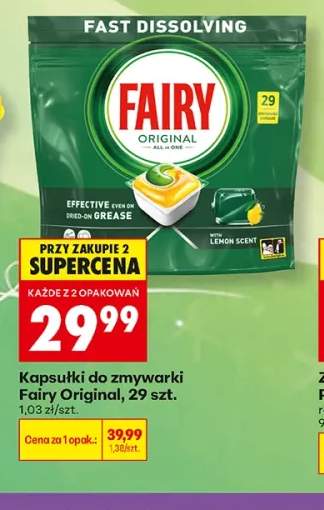 Kapsułki do zmywarki Fairy Original