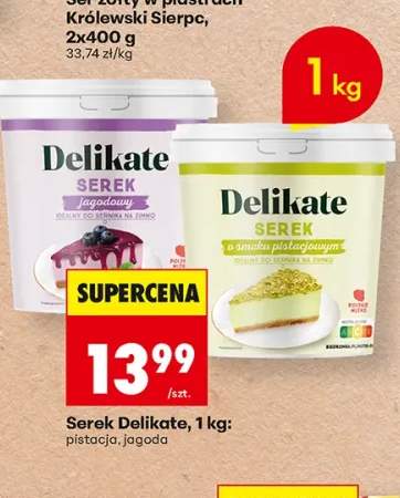 Serek Delikate pistacja +1 wariant