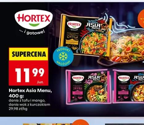 Hortex Asia Menu danie z tofu i mango +1 wariant