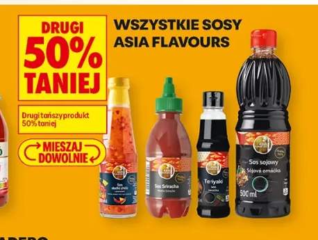 Sos Sriracha Asia Flavours +4 warianty