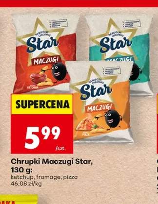 Chrupki Maczugi Star ketchup +2 warianty