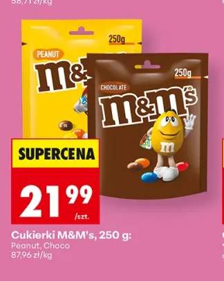 Cukierki M & M's Peanut +1 wariant
