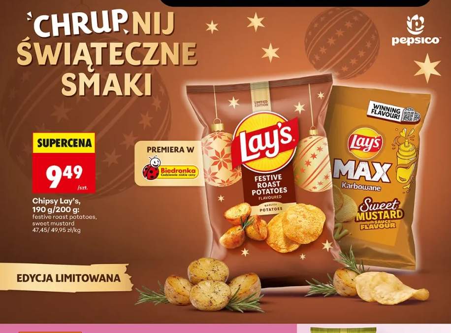 Chipsy Lay's festive roast potatoes +1 wariant