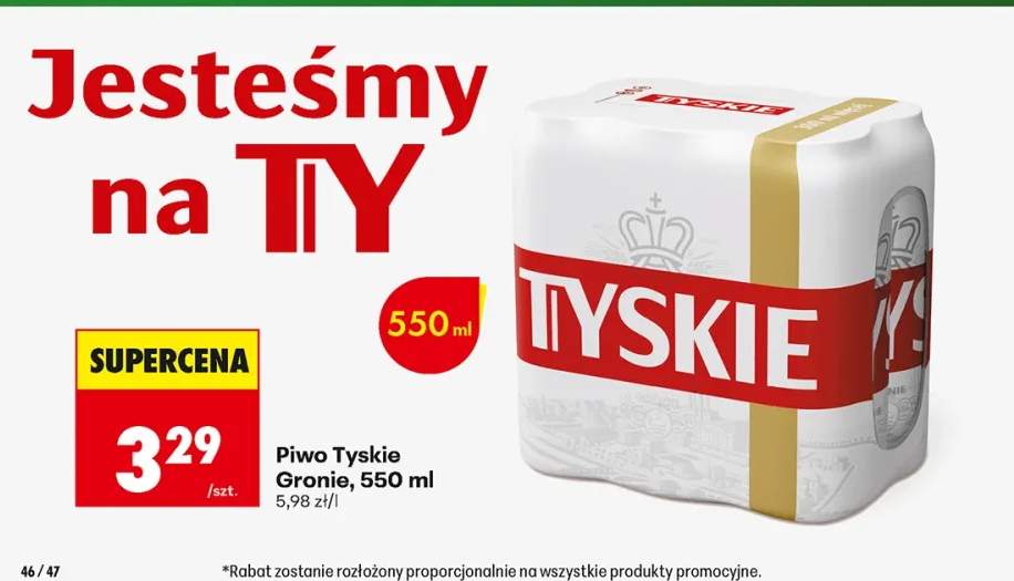 Piwo Tyskie Gronie