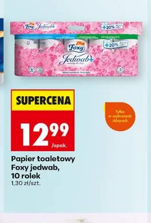 Papier toaletowy Foxy Jedwab 10-pak