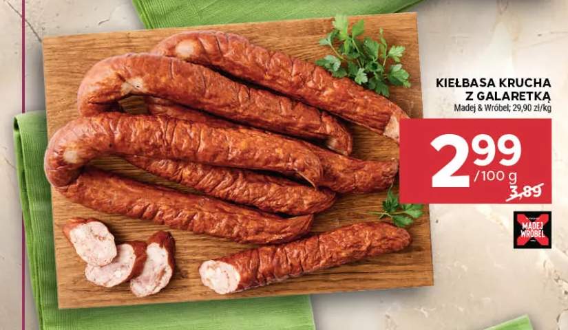 Kiełbasa krucha z galaretką Madej & Wróbel