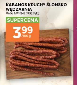 Kabanos kruchy Ślonsko Wędzarnia Madej & Wróbel