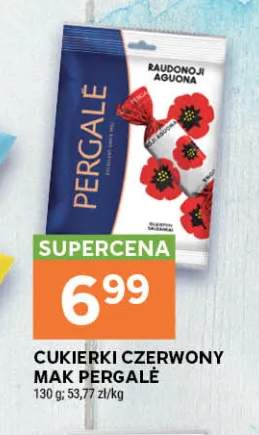 Cukierki Czerwony Mak Pergalė
