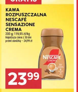 Kawa rozpuszczalna Nescafé Sensazione Crema