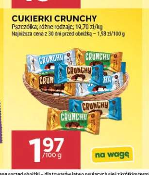 Cukierki Crunchy Pszczółka