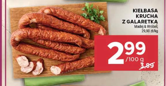 Kiełbasa krucha z galaretką Madej & Wróbel