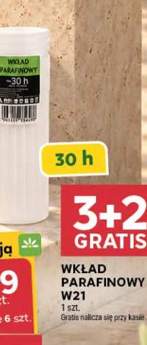Wkład parafinowy W21