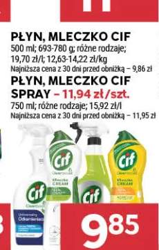 Płyn Cif +3 warianty