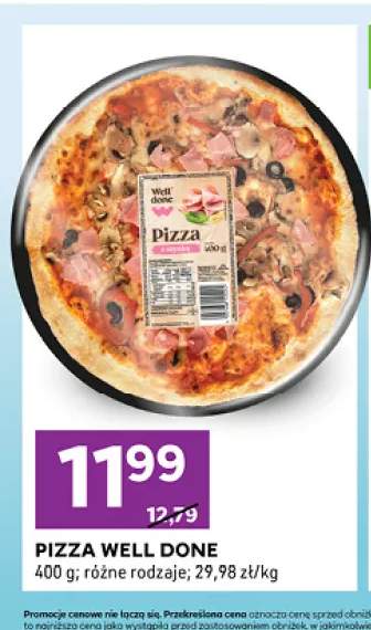 Pizza z szynką Well Done