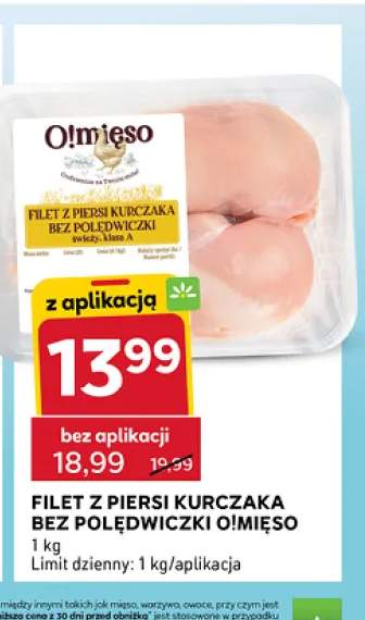 Filet z piersi kurczaka bez polędwiczki O!Mięso