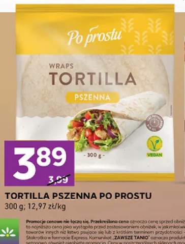 Tortilla pszenna Po prostu