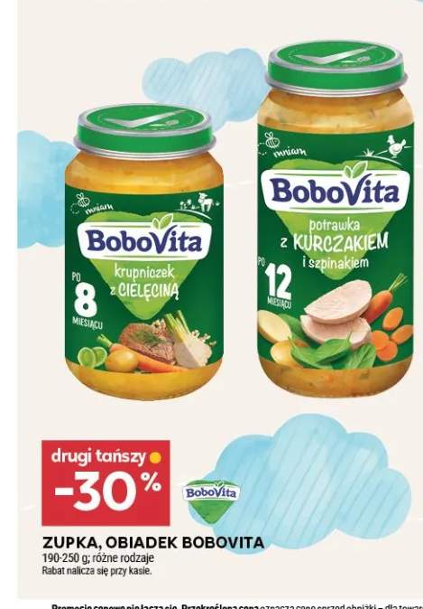 Zupka krupniczek z cielęciną BoboVita +1 wariant