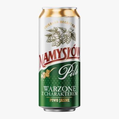 Piwo Namysłów pils 0,5l 5,8% puszka
