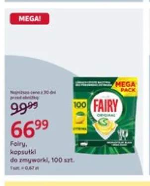 Kapsułki do zmywarki Fairy