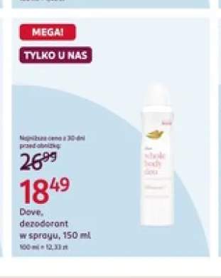 Dezodorant w sprayu Dove