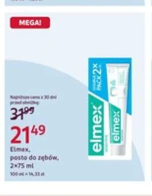 Pasta do zębów 2-pak Elmex
