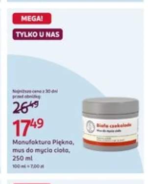 Mus do mycia ciała Manufaktura Piękna