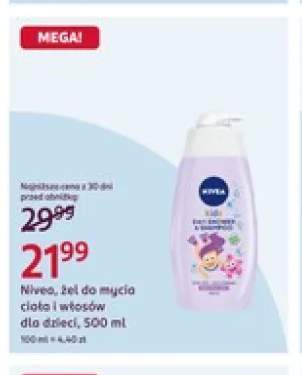 Żel do mycia ciała i włosów dla dzieci Nivea