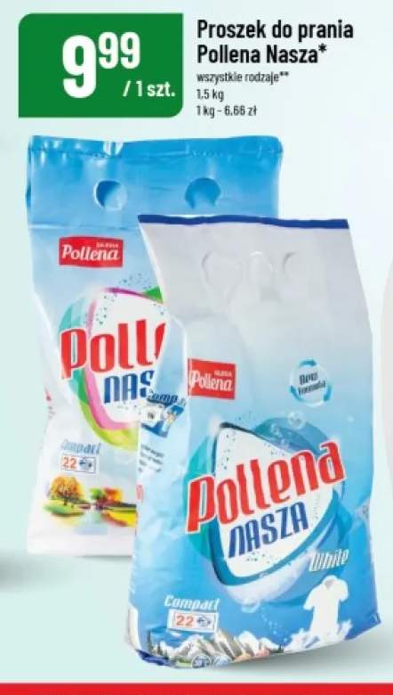Proszek do prania Pollena Nasza White +1 wariant