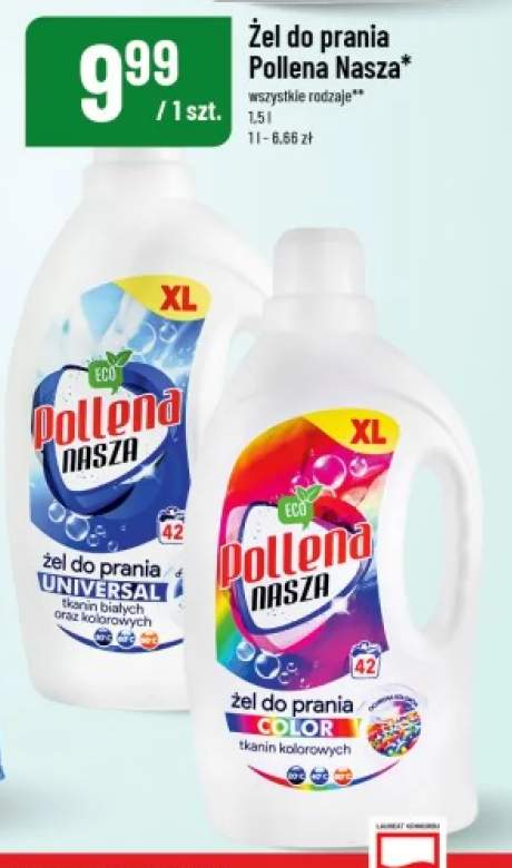 Żel do prania Pollena Nasza Color +1 wariant