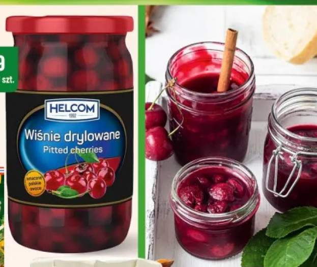 Wiśnie drylowane Helcom