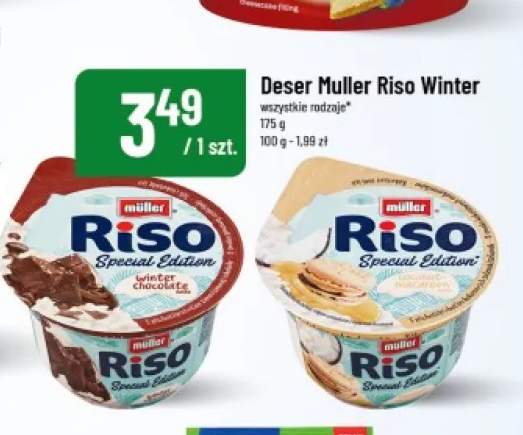 Deser Muller Riso Winter chocolate +1 wariant