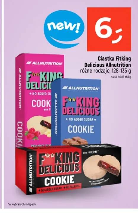 Ciastka Fitking Delicious Allnutrition