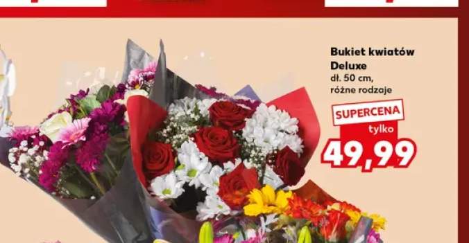 Bukiet kwiatów Deluxe dł. 50 cm