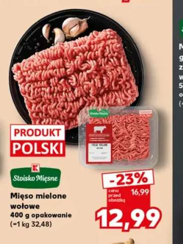 Mięso mielone wołowe Stoisko Mięsne