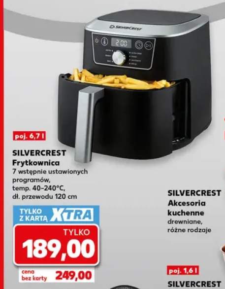 Frytkownica 6,7 l Silvercrest