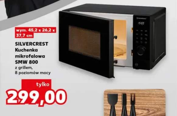 Kuchenka mikrofalowa z grillem Smw 800 Silvercrest