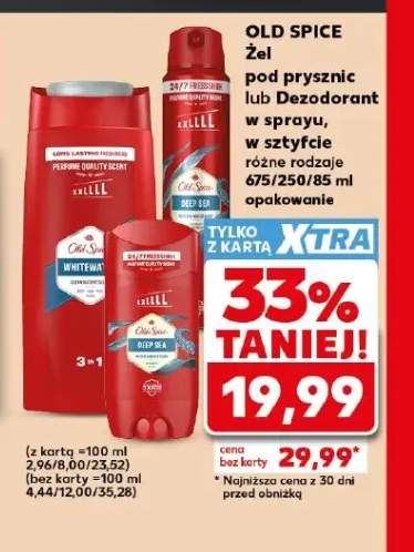 Żel pod prysznic Whitewater Old Spice +2 warianty