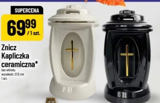 Znicz kapliczka ceramiczna