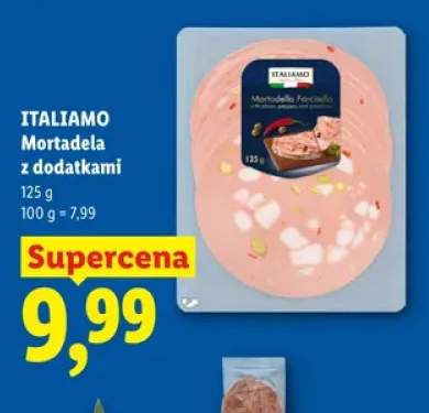 Mortadela z dodatkami Italiamo